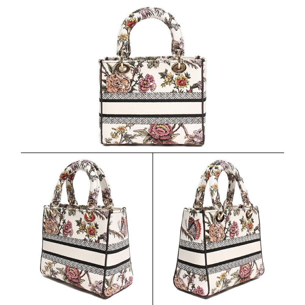 Christian Dior shoulder bag Lady Lite Jardin Botanique - Picture 2 of 6